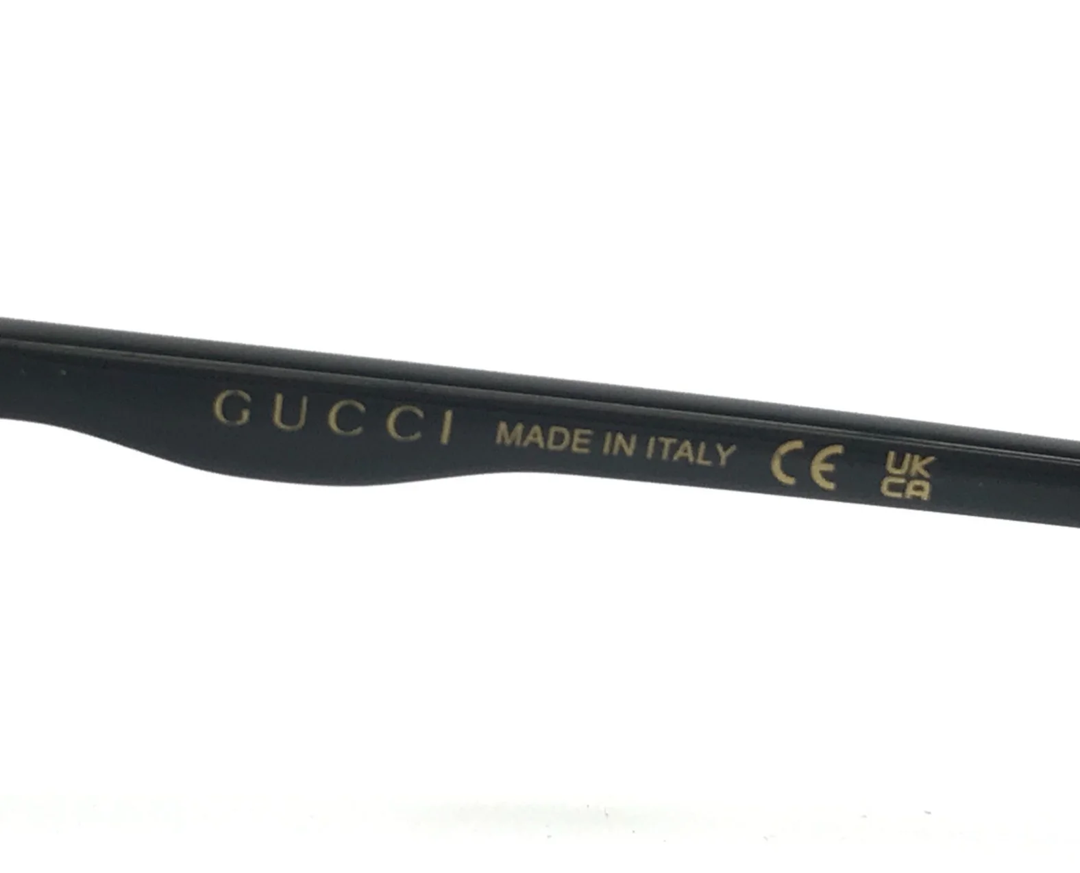 Gucci Eyeglasses Frames GG0260O 001 Polished Black Square Full Rim 53-17-145 2