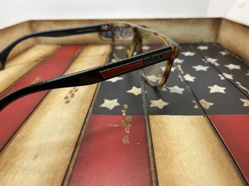 GUCCI Eyeglasses GG0465O 002 Black 55MM Frame New & Authentic Option To Add RX 3