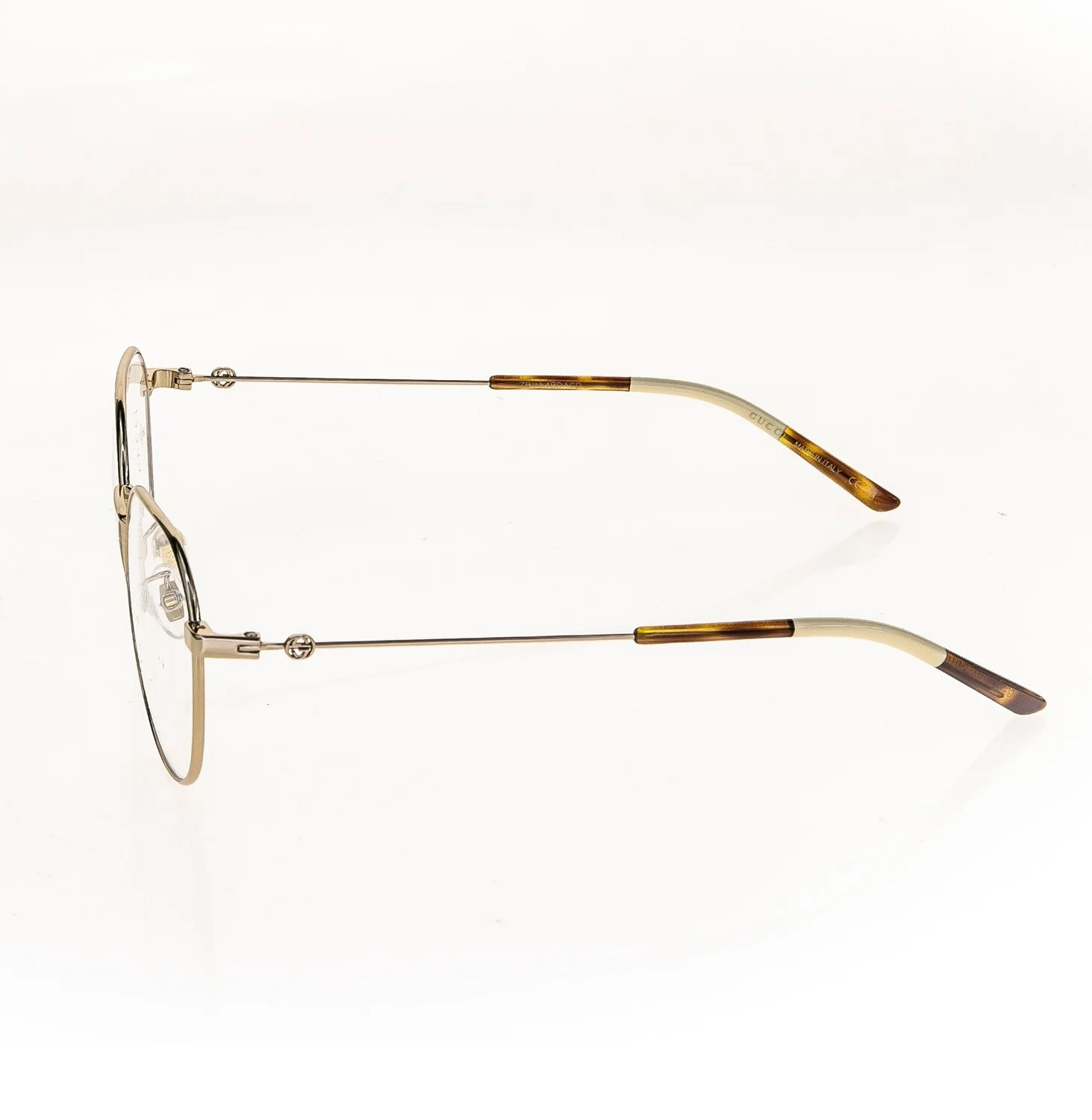 Gucci GG 0684O 001 Eyeglasses Frames Glasses Polished Gold 51-19-140 3