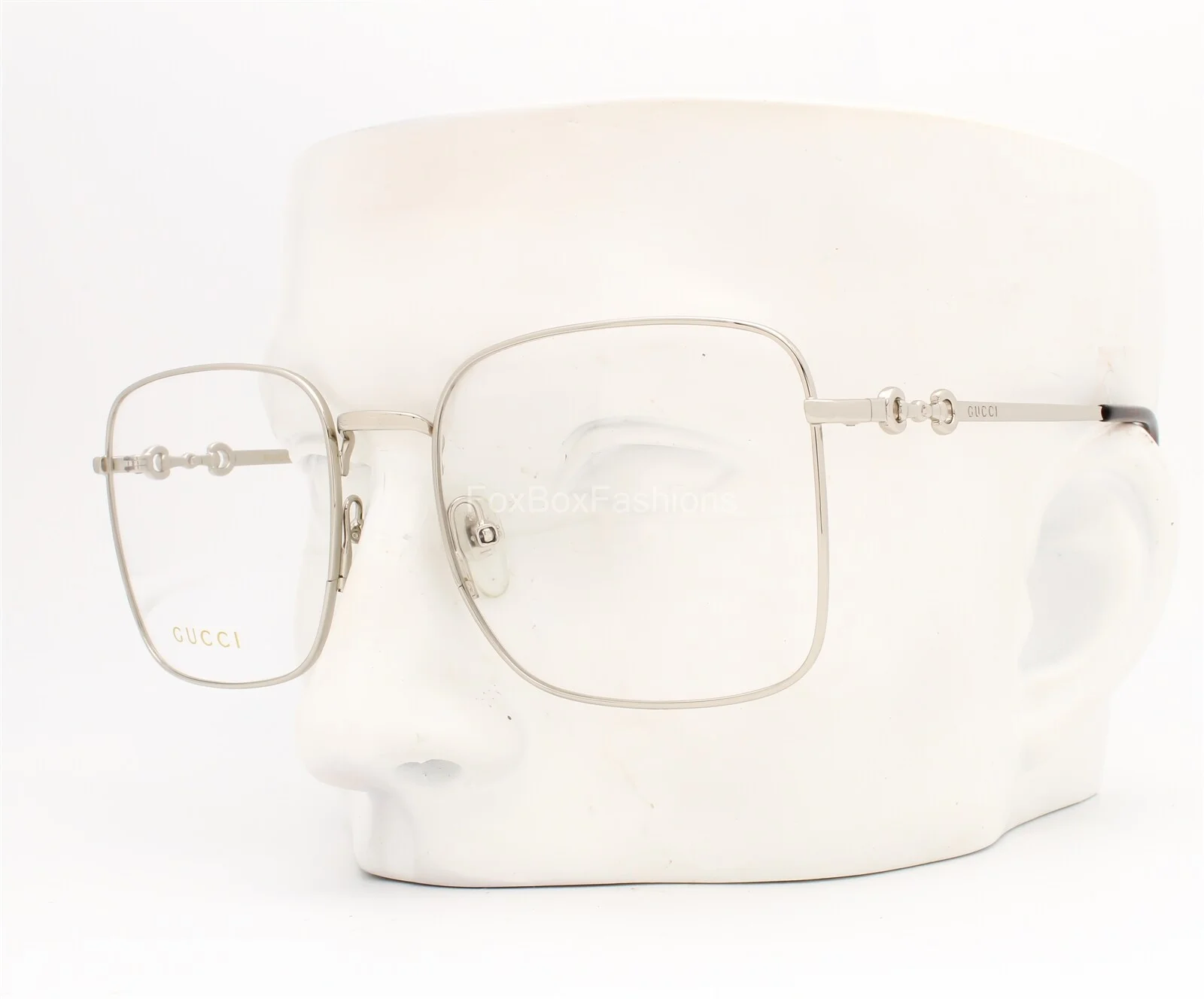 Gucci GG 0951O 003 Eyeglasses Frames Glasses Polished Silver 57-19-145 (Large)