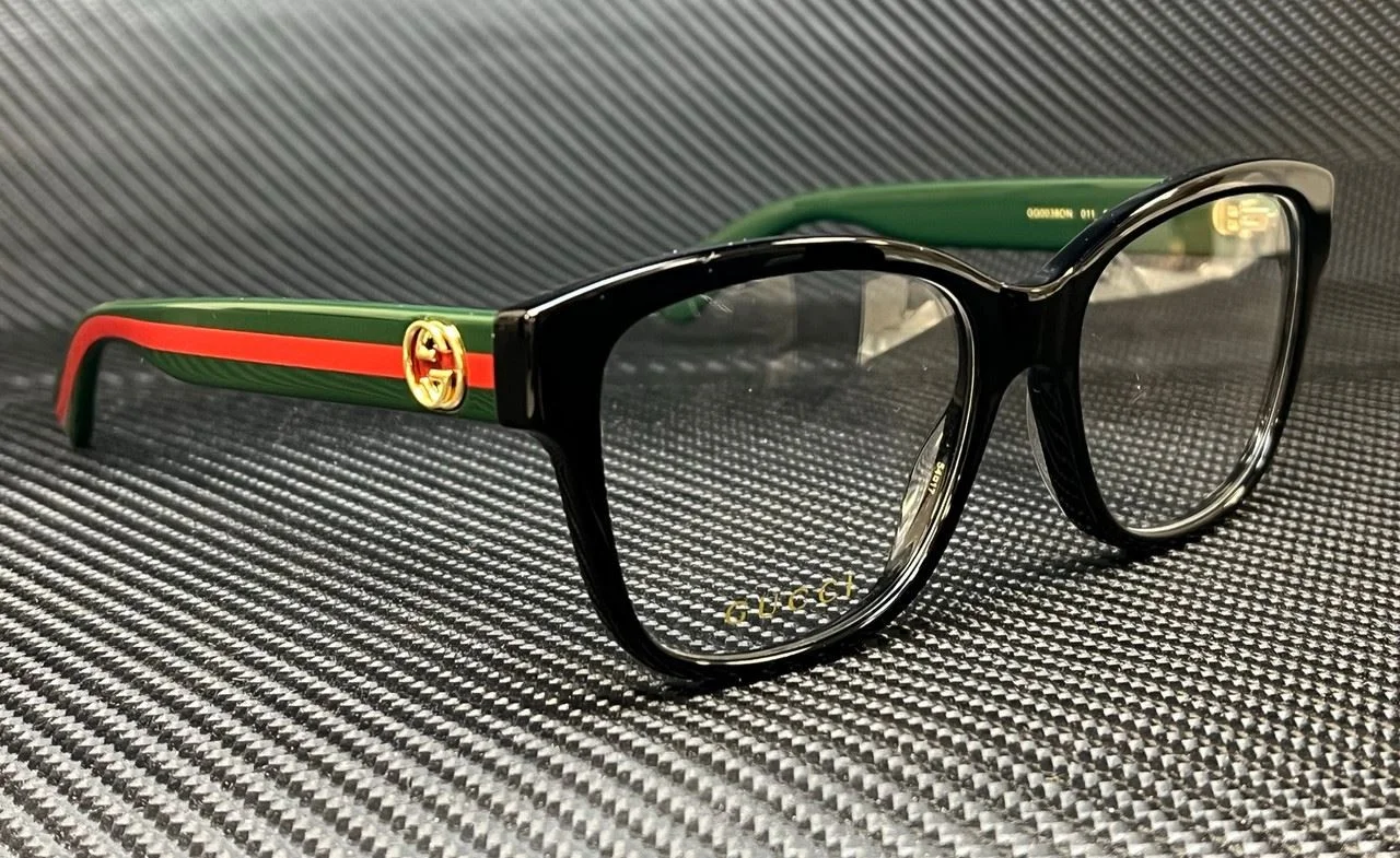 GUCCI GG0038ON 011 Black Green / Red Women 4