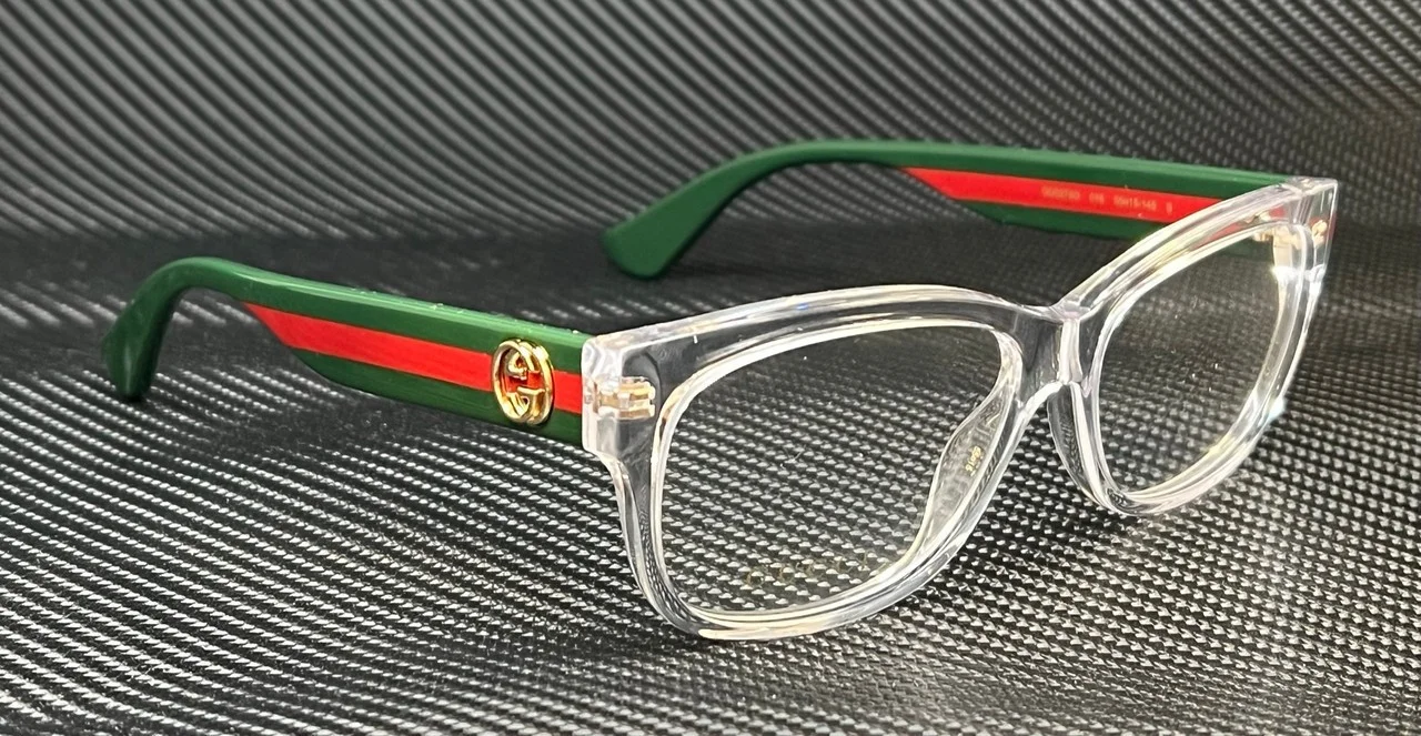 GUCCI GG0278O 016 Clear Green/Red Women 4