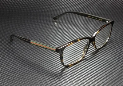 GUCCI GG0530O 005 Square Havana Shiny Crystal Demo Lens 57 mm Men 3