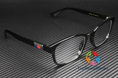 GUCCI GG0749O 004 Rectangular Black Shiny Demo Lens 55 mm Men 3