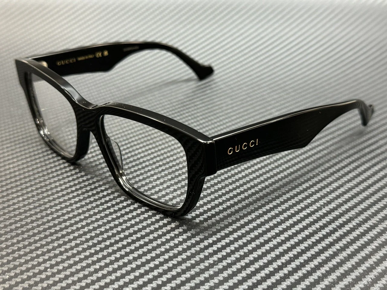 GUCCI GG0934OA 001 Black Rectangle Men 3