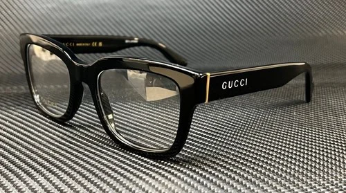 GUCCI GG1138O 001 Black Gold Men