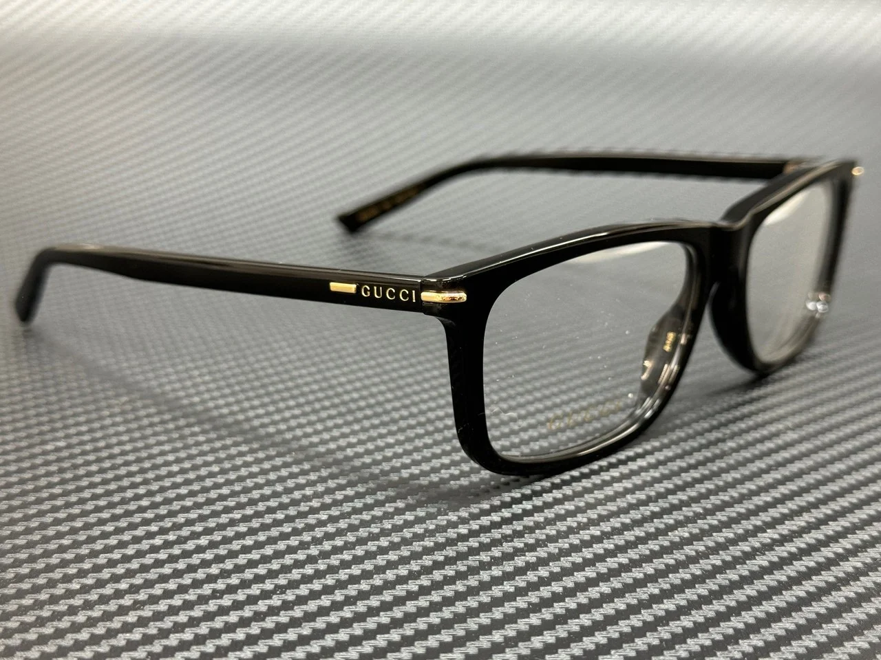 GUCCI GG1447O 001 Black Gold Men 2