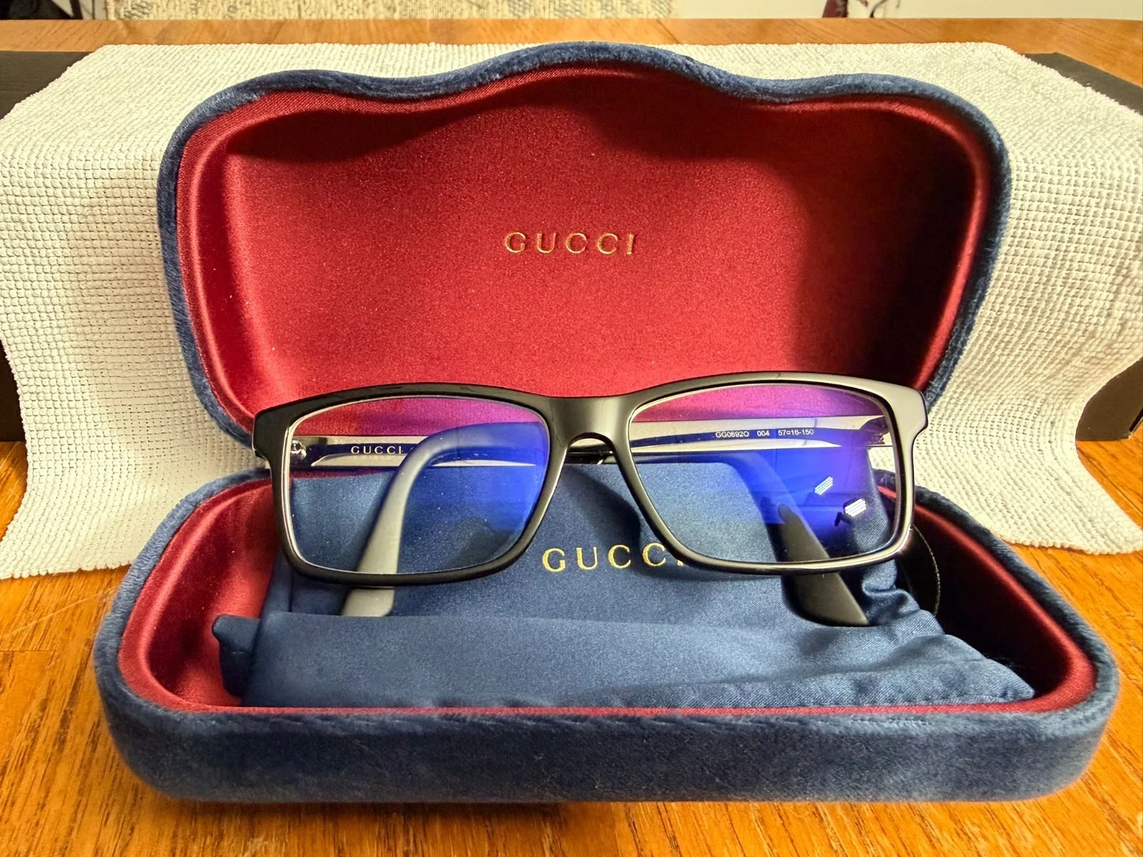 GUCCI GG1447O 001 Black Gold Men 3