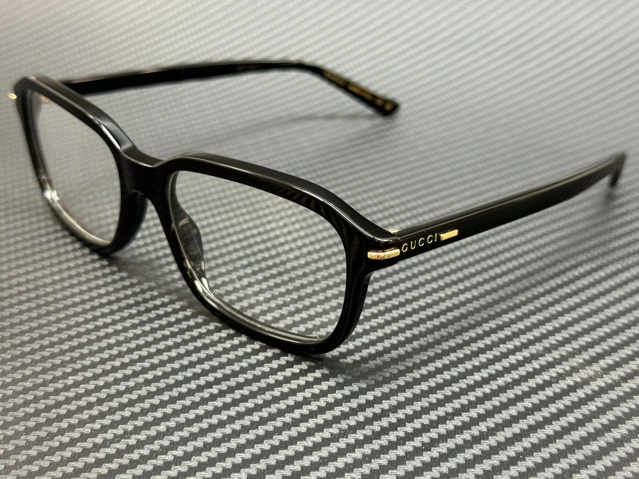 GUCCI GG1504O 005 Black Gold Men 4