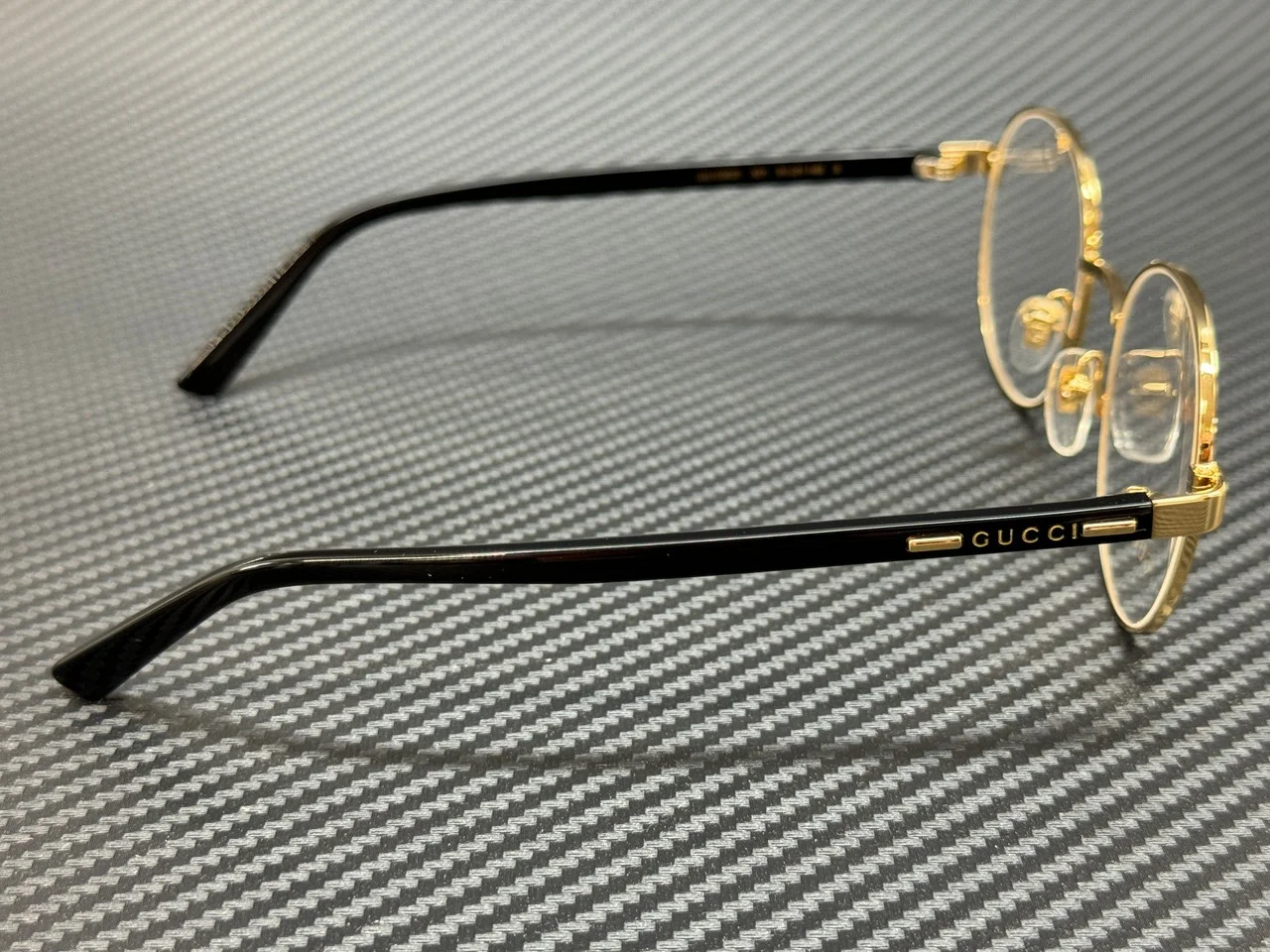 GUCCI GG1585O 001 Gold Black Men 2