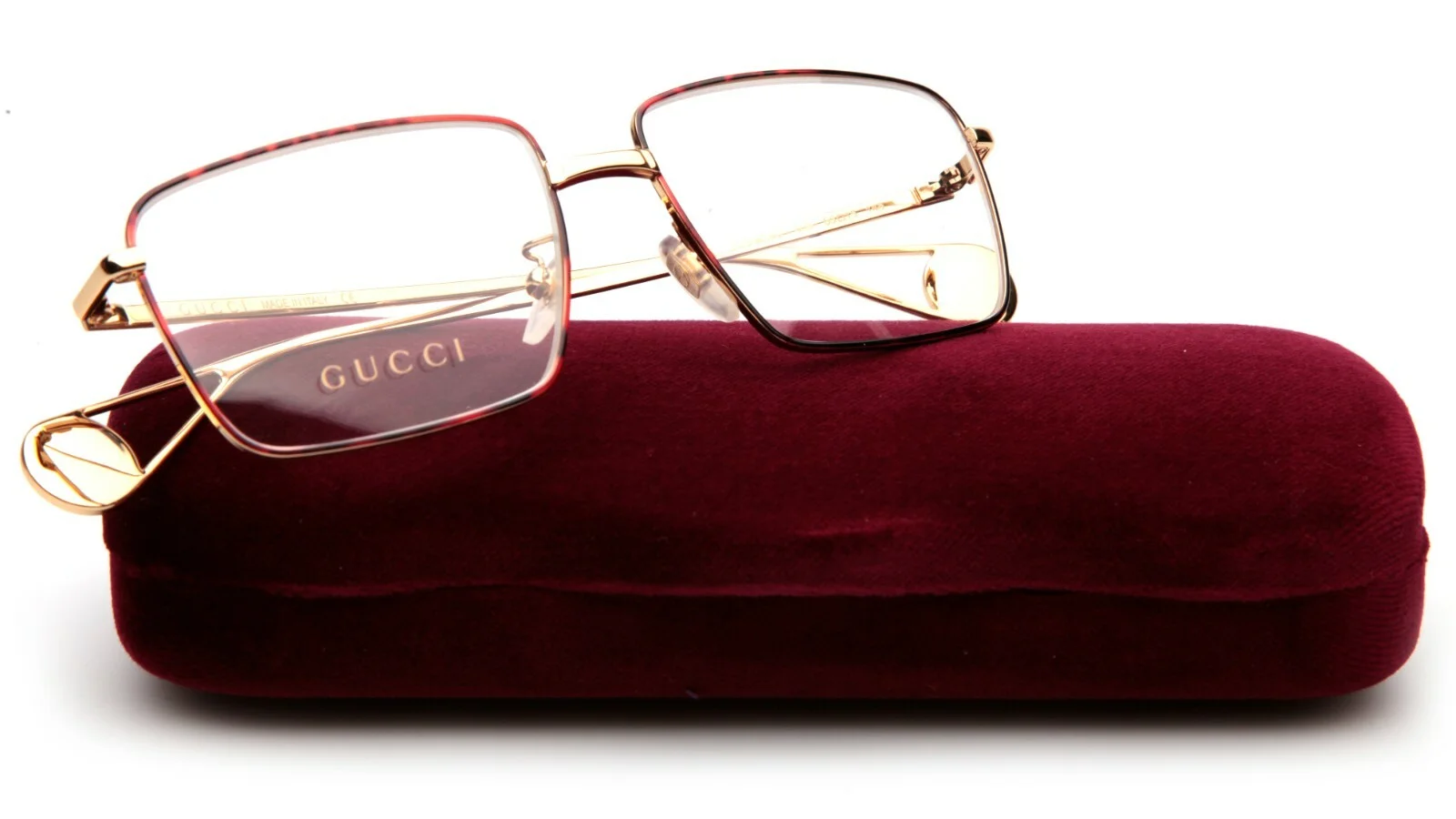 GUCCI GG1586O 004 Gold Black Men 3