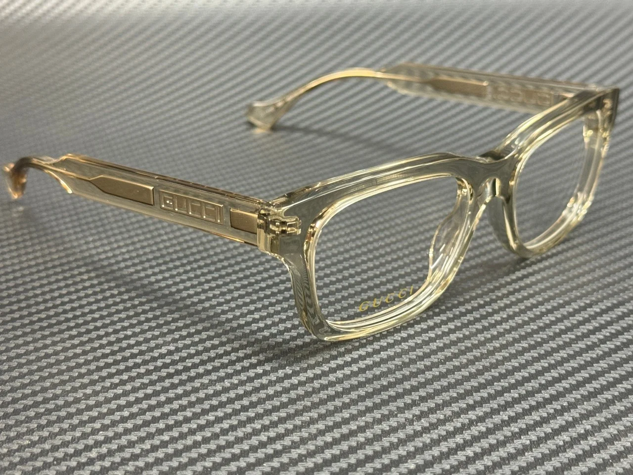 GUCCI GG1731O 004 Green Transparent Men 2